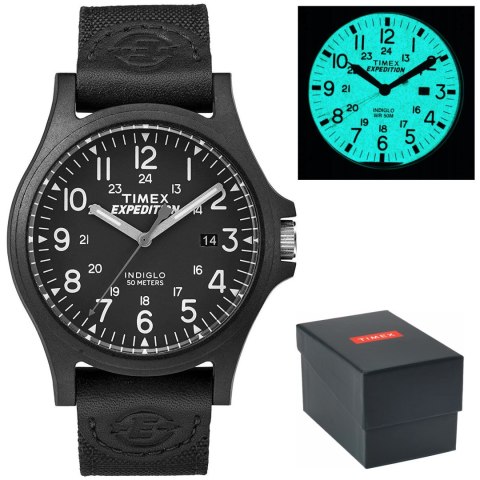 ZEGAREK MĘSKI TIMEX EXPEDITION TW4B08100 + BOX ZEGAREK MĘSKI TIMEX EXPEDITION TW4B08100 + BOX