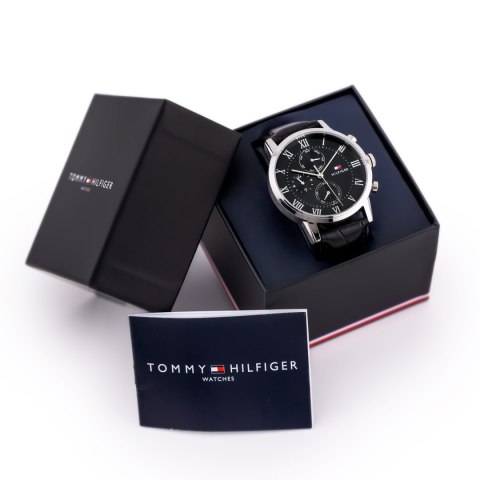 ZEGAREK MĘSKI TOMMY HILFIGER 1791401 KANE (zf045c) + BOX ZEGAREK MĘSKI TOMMY HILFIGER 1791401 KANE (zf045c) + BOX